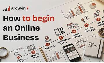 A laptop showing analytics charts — measuring online growth across channels.
